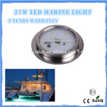 Luz subacuática de la alta calidad 27w IP68 LED, yate de los SS 316 LED, barco, luz marina
